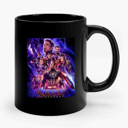 Marvel Avengers Endgame 2 Simple Retro Design Ceramic Mug