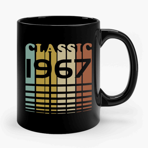 Classic 1967 Birthday 50th B- Day Ceramic Mug