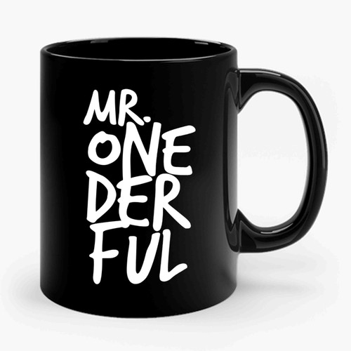 Mr Onederful 2 Simple Art Design Ceramic Mug