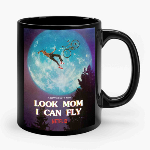 Look Mom I Can Fly - A3 Poster - Frankly Wearing