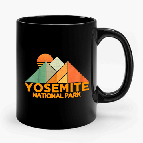 Yosemite 1 Art Retro Ceramic Mug