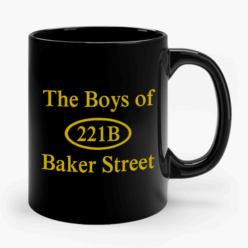 221b Baker Street Ceramic Mug