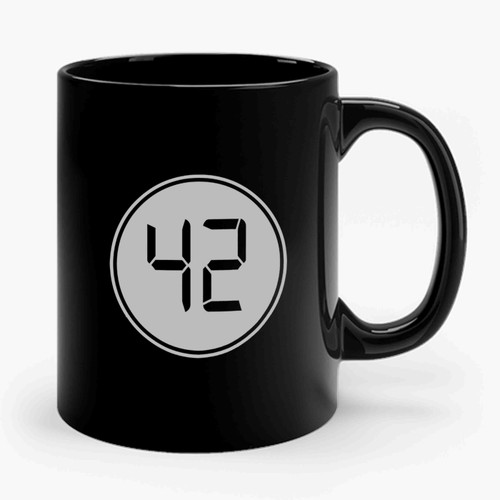 42 The Meaning Of Life The Universe And Everything Ceramic Mug