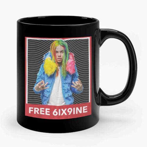 6ix9ine Rapper Hip Hop Style 1 Ceramic Mug