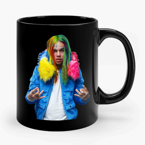 6ix9ine Rapper Hip Hop Style 2 Ceramic Mug