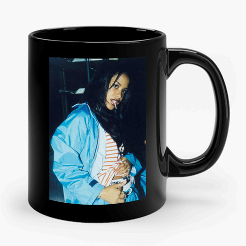 Aaliyah Underware Brand Ceramic Mug