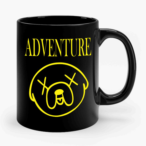 Adventure Time Nirvana Mashup Ceramic Mug