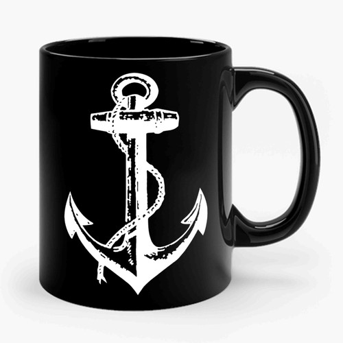 Anchor Nautical Sailor Ceramic Mug