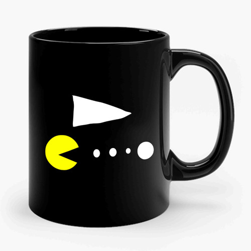 Angry Grandpa Prank Pacman Ceramic Mug