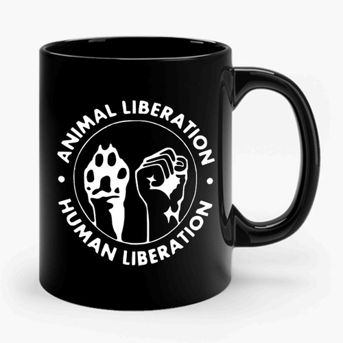 Animal Human Liberation Ceramic Mug
