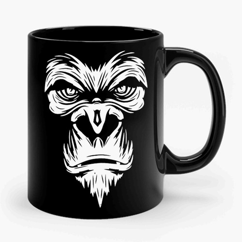 Ape Face Ceramic Mug