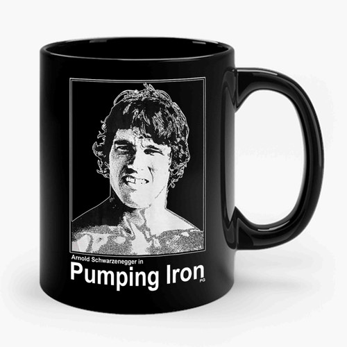 Arnold Schwarzenegger Pumping Iron Ceramic Mug
