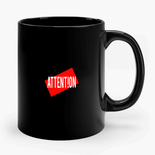 Attention Charlie Puth Ceramic Mug