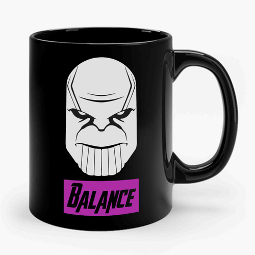 Avengers Thanos Balance Infinity Marvel Avengers Infinity War Ceramic Mug