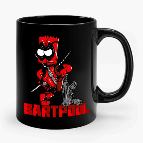 Bartool Bart Simpson Dealpool Ceramic Mug