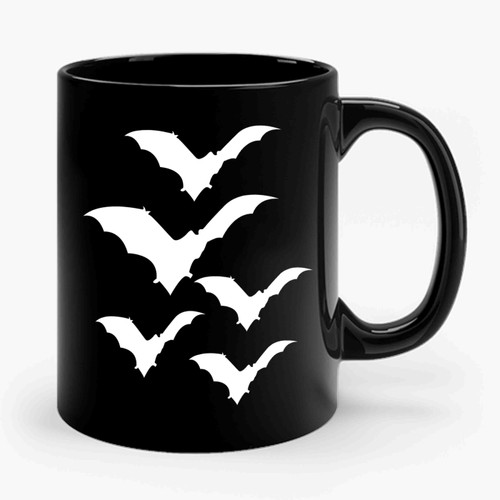 Bat Vintage Horror Bats Ceramic Mug
