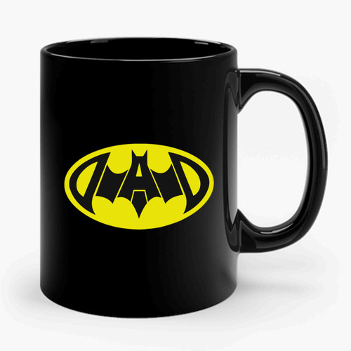 Batdad Logo Batman Superhero Ceramic Mug