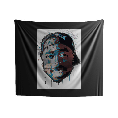 2Pac Painting Art Indoor Wall Tapestries