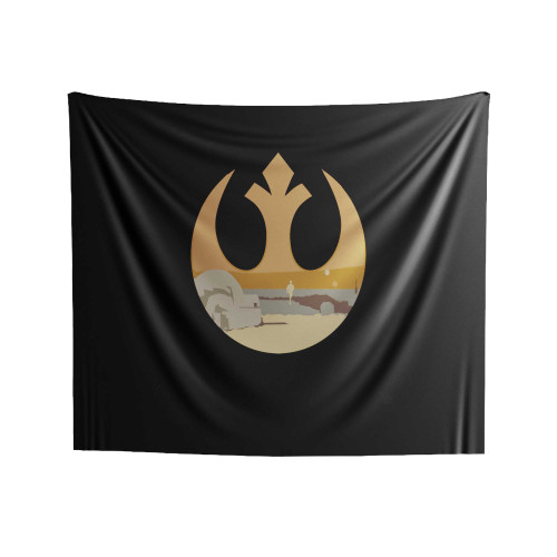 A Rebel In The Sand Indoor Wall Tapestries