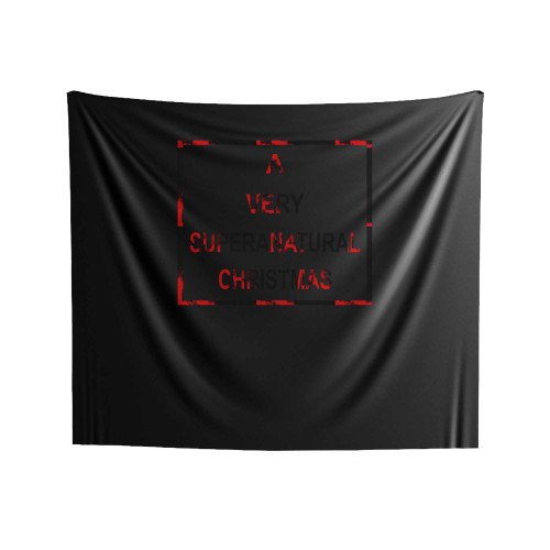 A Very Supernatural Christmas Indoor Wall Tapestries