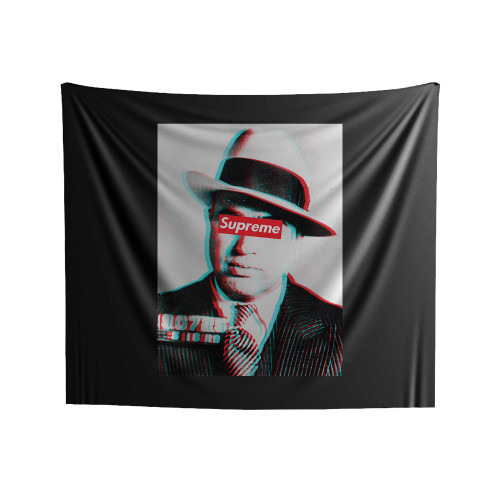 Al Capone Gangster Indoor Wall Tapestries