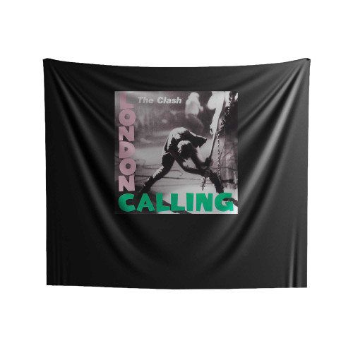 Album Cover The Clash London Calling 1979 Indoor Wall Tapestries