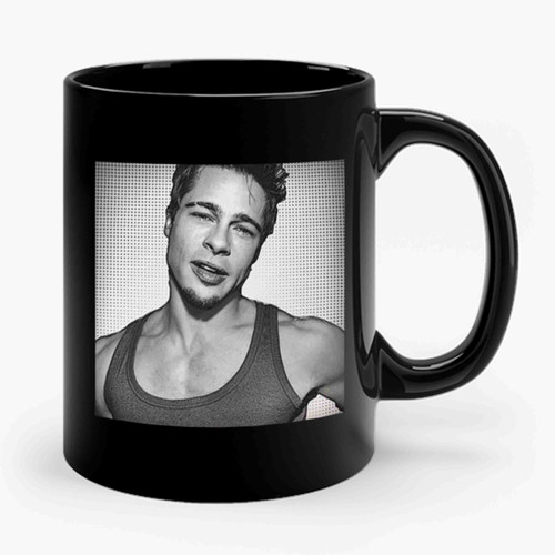 Brad Pitt Poster Ceramic Mug
