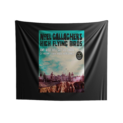 Any Road Will Get Us There If We Dont Know Where Were Going Indoor Wall Tapestries