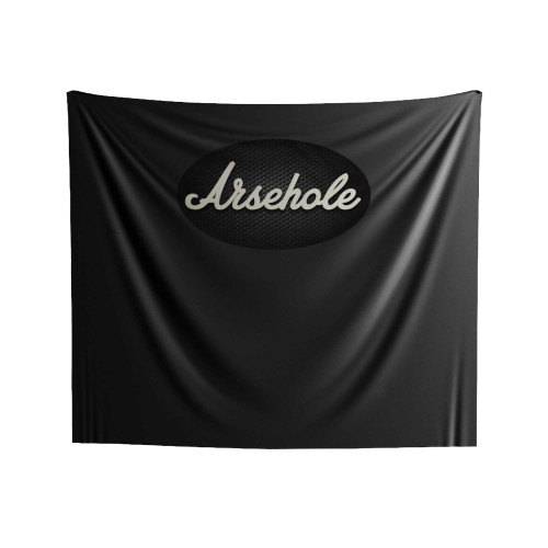 Arsehole Marshall Amps Music Parody Indoor Wall Tapestries