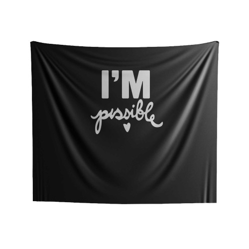 Audrey Hepburn Quote I'm Possible Audrey Hepburn Quote Yoga Gifts Never Give Up Perseverance Indoor Wall Tapestries