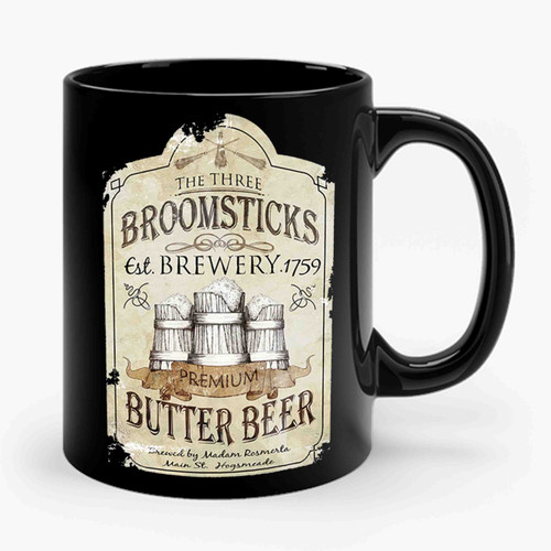 Butter Beer Harry Potter From The Three Broomsticks Ceramic Mug