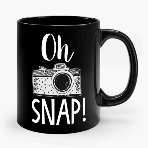 Camera Oh Snap Ceramic Mug