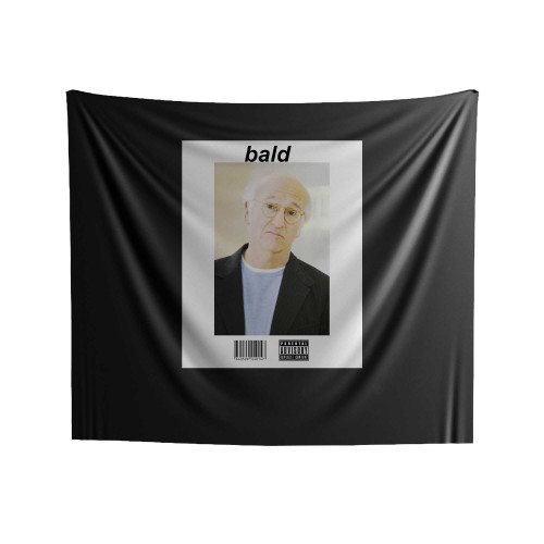 Bald Frank Ocean Larry David Album Cover Indoor Wall Tapestries