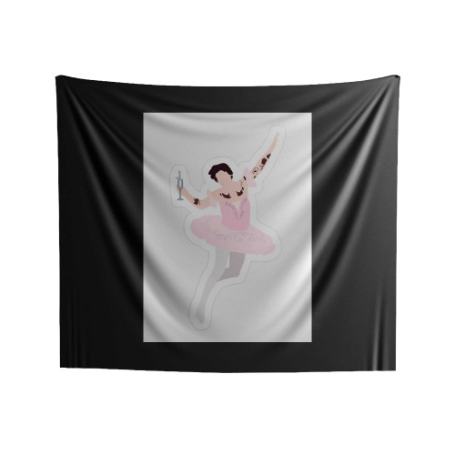 Ballet Harry Styles Fine Line Spiral Notebook Indoor Wall Tapestries