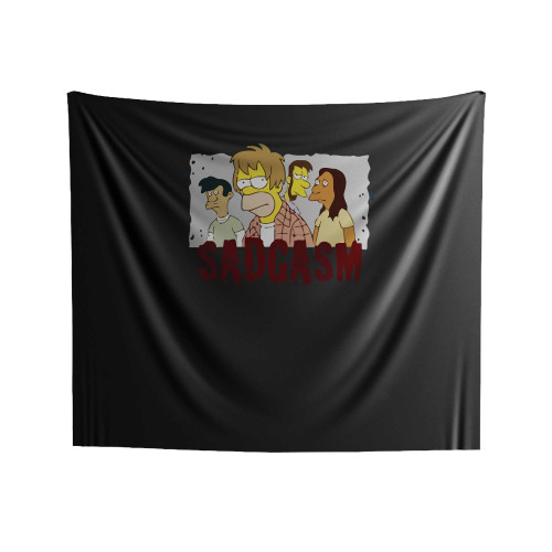 Bart Family Sadgasm Indoor Wall Tapestries