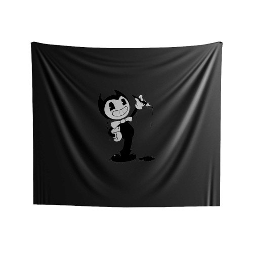 Bendy And The Ink Machine Coloring Book Drawing Paper Indoor Wall Tapestries