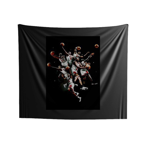 Best Michael Basketball Indoor Wall Tapestries