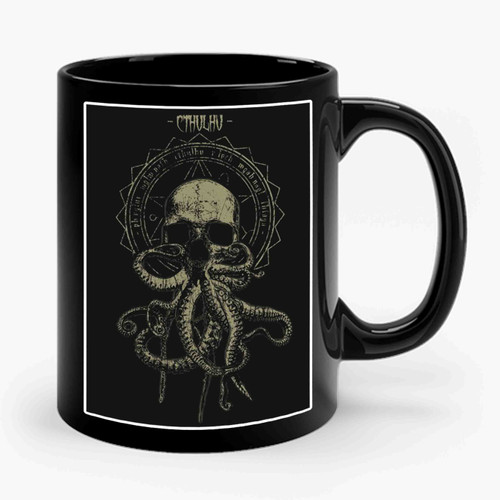 Cthulhu Cultist H.P. Lovecraft's Call Of Cthulhu Inspired Ceramic Mug