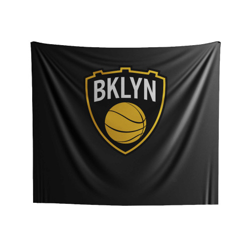 Bklyn Brooklyn Nets Indoor Wall Tapestries