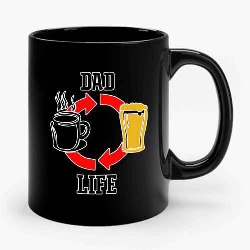 Dad Life Is The Best Life Father's Day Ceramic Mug