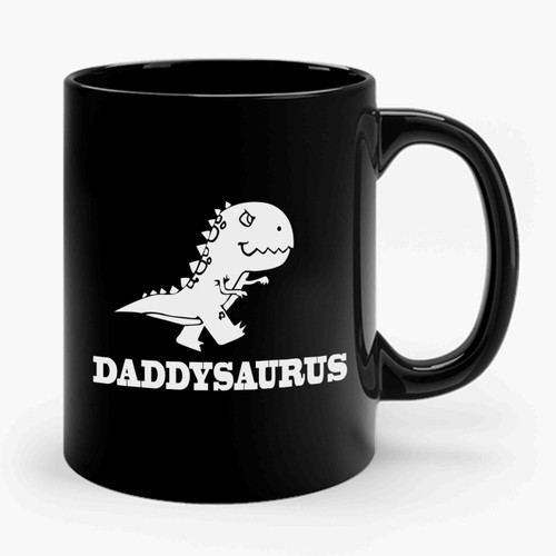 Daddysaurus & Babysaurus Matching Daddy And Baby Fathers Day Present 1 Ceramic Mug