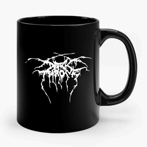 Darkthrone Norwegian Black Metal Band Logo Ceramic Mug