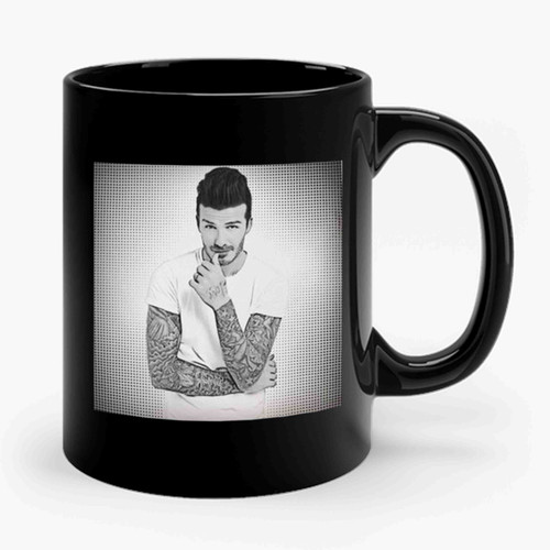 David Beckham Poster Ceramic Mug