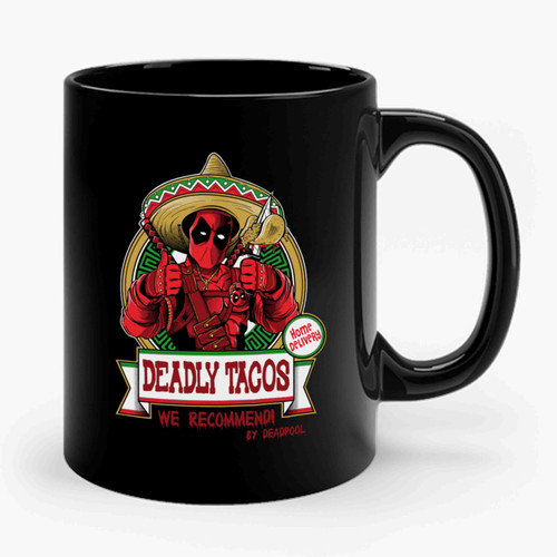 Deadpool Deadly Mexican Mercenary Ceramic Mug