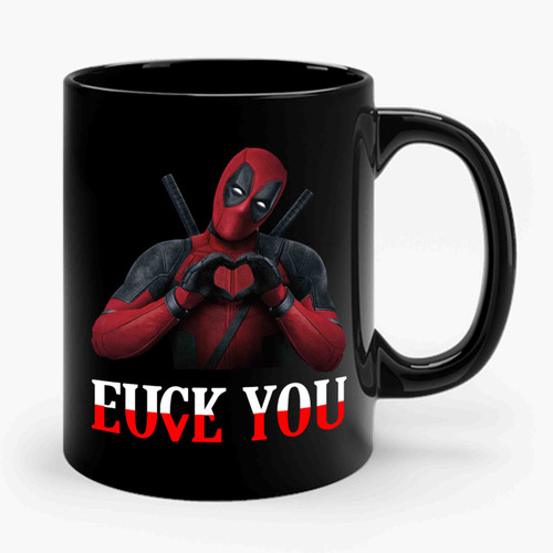 Deadpool Love You Ceramic Mug