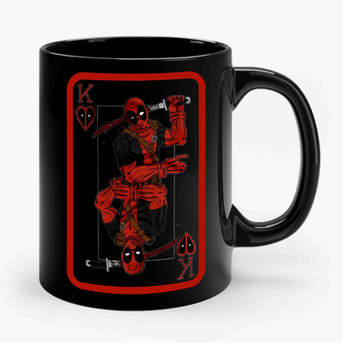 Deadpool Playcard Ceramic Mug