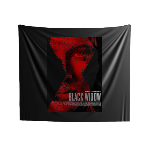 Black Widow 2 1 Indoor Wall Tapestries