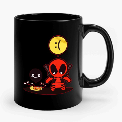 Deadpool Sadpool Ceramic Mug