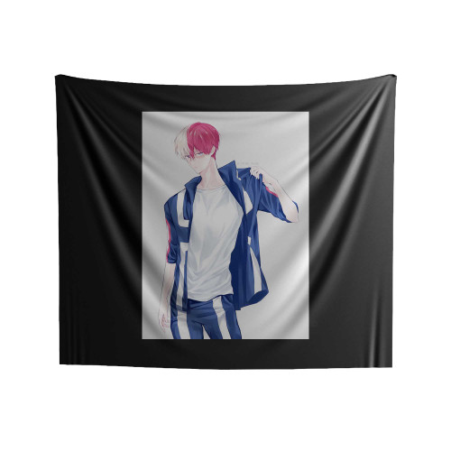 Boku No Hero Academy, Todoroki Shoto Indoor Wall Tapestries
