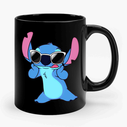 Disney Lilo And Stitch Sunglasses Famous Ceramic Mug